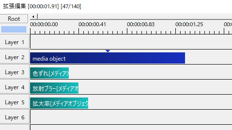 Aviutlのメディアオブジェクトとフィルタオブジェクトを使いこなす Flapper