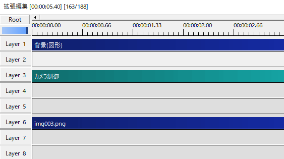 Aviutl 位置補正を使った簡明なカメラ制御操作 Flapper