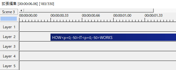 Aviutl 動きでわかるオブジェクトの扱い方 Flapper