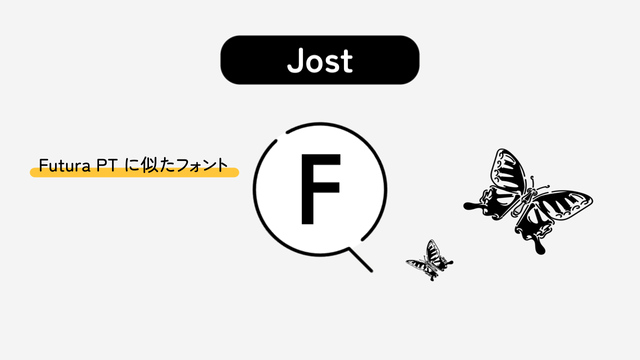 Futura PTの代わりに使えるシャープなフォント、Jost