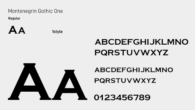 Copperplate Gothicの代わりに使える商用可能なフリーフォント